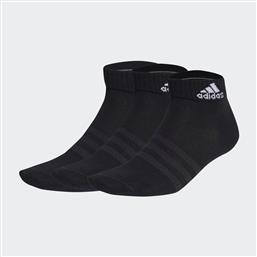 Adidas Thin And Light Running Κάλτσες Μαύρες 3 Ζεύγη από το Spartoo