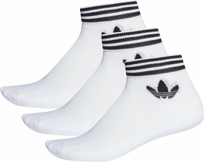 Adidas Trefoil Αθλητικές Κάλτσες Λευκές 3 Ζεύγη από το Modivo