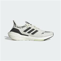 Adidas Ultraboost 22 Ανδρικά Αθλητικά Παπούτσια Running Non Dyed / Core Black / Almost Lime από το Cosmos Sport