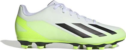 Adidas X Crazyfast.4 FxG Χαμηλά Ποδοσφαιρικά Παπούτσια με Τάπες Λευκά από το Spartoo