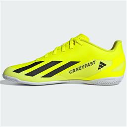 Adidas X Crazyfast Club IN Χαμηλά Ποδοσφαιρικά Παπούτσια Σάλας Κίτρινα