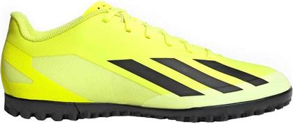 Adidas X Crazyfast Club TF Χαμηλά Ποδοσφαιρικά Παπούτσια με Σχάρα Κίτρινα από το Modivo