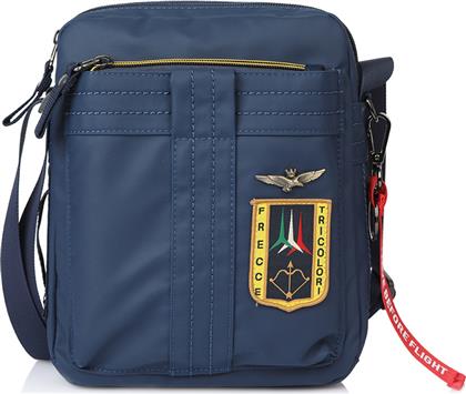 Aeronautica Militare AM-341 Ανδρική Τσάντα Ώμου / Χιαστί σε Μπλε χρώμα από το Brandbags