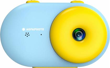 AgfaPhoto Realikids Water Proof Compact Φωτογραφική Μηχανή 32MP με Οθόνη 2.4'' Μπλε από το e-shop