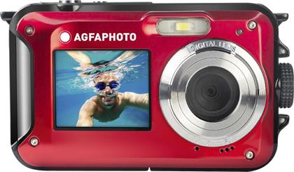AgfaPhoto Realishot WP8000 Compact Φωτογραφική Μηχανή 24MP με Οθόνη 2.7'' και Ανάλυση Video Full HD (1080p) Κόκκινη