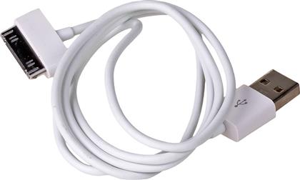 Akyga USB to 30-Pin Cable Λευκό 1m (AK-USB-08) από το e-shop