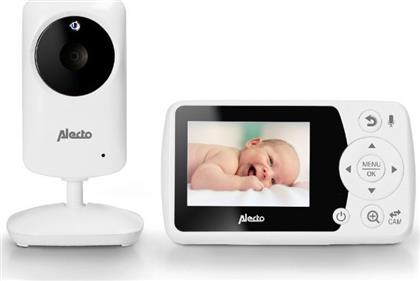 Alecto Ενδοεπικοινωνία Μωρού με Κάμερα & Οθόνη 2.4'' με Αμφίδρομη Επικοινωνία & Νανουρίσματα από το Kotsovolos