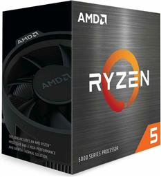 AMD Ryzen 5 5500 3.6GHz Επεξεργαστής 6 Πυρήνων για Socket AM4 σε Κουτί με Ψύκτρα από το e-shop