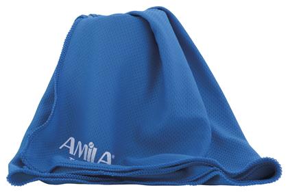 Cool Towel Πετσέτα Ψύξης Γυμναστηρίου Μπλε 100x30cm Amila από το Outletcenter