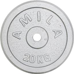 Amila Δίσκος Μεταλλικός 1 x 20kg Φ28mm