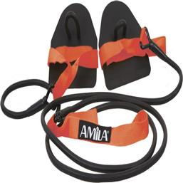 Amila Λάστιχα Εξάσκησης Κολύμβησης 3.5x13mm Μαύρο/Κόκκινο από το Outletcenter