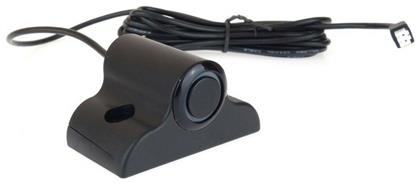 AMiO Αισθητήρας με Βάση για Σύστημα Παρκαρίσματος Αυτοκινήτου 19mm σε Μαύρο Χρώμα