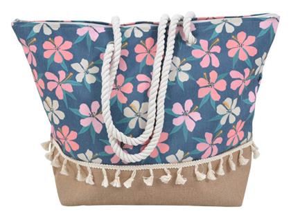 Ankor Υφασμάτινη Τσάντα Θαλάσσης Floral από το Designdrops