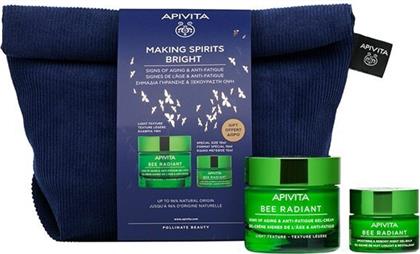 Apivita Making Spirits Bright (Light Texture) Σετ Περιποίησης με Κρέμα Προσώπου 50ml