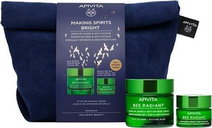 Apivita Making Spirits Bright (Rich Texture) Σετ Περιποίησης με Κρέμα Προσώπου 50ml από το Attica The Department Store