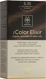 Apivita My Color Elixir 5.35 Καστανό Ανοιχτό Μελί Μαονί 125ml από το Pharm24