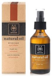 Apivita Natural Oil Βιολογικό Αμυγδαλέλαιο για Πρόσωπο και Σώμα 100ml