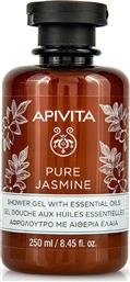 Apivita Pure Jasmine Αφρόλουτρο σε Gel με Aιθέρια Έλαια Γιασεμί 250ml από το Pharm24