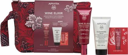 Apivita Wine Elixir Day Cream Σετ Περιποίησης με Κρέμα Προσώπου από το Attica The Department Store
