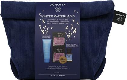 Apivita Winter Waterland (Rich Texture) Σετ Περιποίησης για Ενυδάτωση με Μάσκα Προσώπου 40ml από το Pharm24