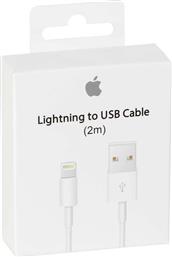 Apple USB-A to Lightning Cable Λευκό 2m (MD819ZM/A) από το e-shop