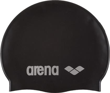 Arena Classic Σκουφάκι Κολύμβησης Ενηλίκων από Σιλικόνη Μαύρο από το Cosmos Sport