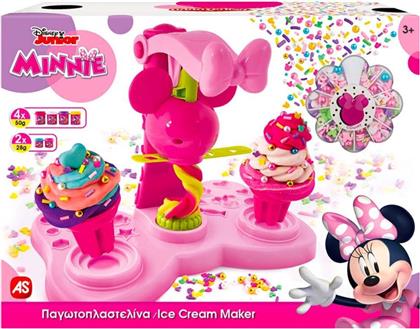 AS Πλαστελίνη - Παιχνίδι Παγωτά Minnie για 3+ Ετών, 4τμχ
