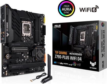 Asus TUF GAMING Z790-PLUS WIFI D4 Motherboard ATX με Intel 1700 Socket
