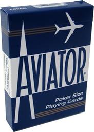 Aviator Poker Size Cards Blue από το Plus4u