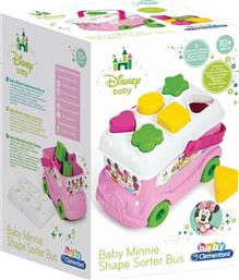Baby Clementoni Baby Minnie Shape Sorter Bus για 10+ Μηνών από το Plus4u