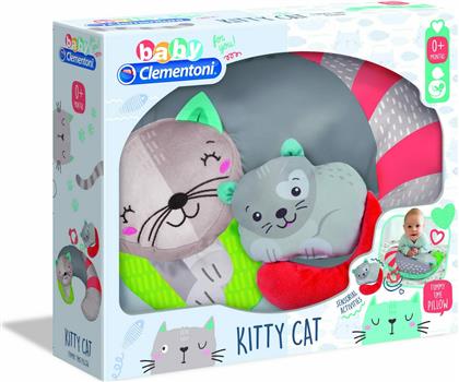 Baby Clementoni Kitty Kat από Ύφασμα με Μουσική για Νεογέννητα
