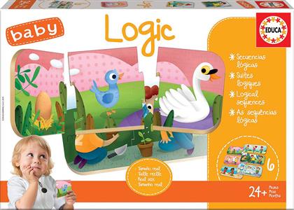Baby Logic 12pcs (18120) Educa από το Plus4u