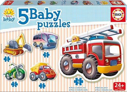 Baby Puzzles: Vehicles Educa