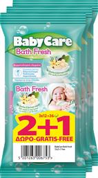 BabyCare Fresh Μωρομάντηλα 3x12τμχ από το Pharm24