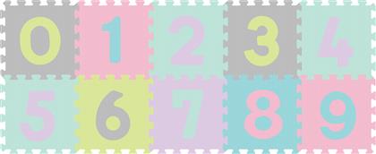 Babyono Foam Puzzle Pastel Numbers 10τμχ