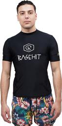 Basehit Rashguards Ανδρικό UV T-shirt RG1673K-001 BLACK από το Cosmos Sport
