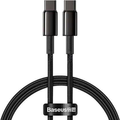 Baseus Tungsten USB 2.0 Cable USB-C male - USB-C 100W Χρυσό 1m από το Plus4u