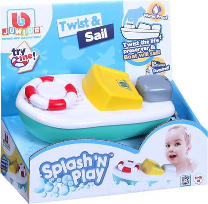 Bburago Junior Splash 'N Play Twist & Sail Βαρκούλα Μπάνιου για 12+ Μηνών από το Plus4u