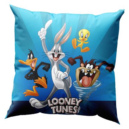 Beauty Home Παιδικό Διακοσμητικό Μαξιλάρι Looney Tunes Μπλε Μ40xΥ40εκ.