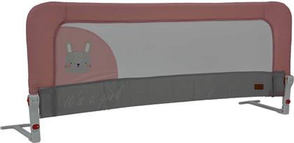 Bebe Stars Bunny Πτυσσόμενο Προστατευτικό Κάγκελο Κρεβατιών από Ύφασμα σε Ροζ Χρώμα 140x60cm από το Spitishop