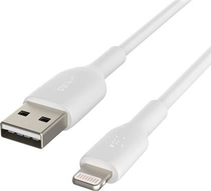 Belkin Regular USB to Lightning Cable Λευκό 2m (CAA001bt2MWH) από το Public