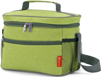 Benzi Ισοθερμική Τσάντα Ώμου 6 λίτρων Πράσινη Μ24 x Π19 x Υ14εκ. από το Spitishop