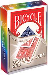 Bicycle Double Backs Red Deck