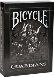 Bicycle Guardians Συλλεκτική Τράπουλα Πλαστικοποιημένη Μαύρη από το GreekBooks