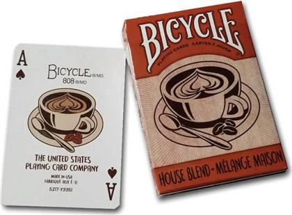 Bicycle House Blend Συλλεκτική Τράπουλα Πλαστικοποιημένη Καφέ από το GreekBooks