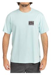 Billabong Crayon Wave Ανδρικό T-shirt Κοντομάνικο Γαλάζιο