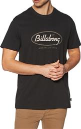 Billabong State Beach Ανδρικό T-shirt Μαύρο με Λογότυπο από το Z-mall