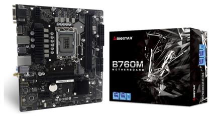 B760MX2-E PRO D4 rev. 6.0 Wi-Fi Motherboard Micro ATX με Intel 1700 Socket Biostar από το e-shop