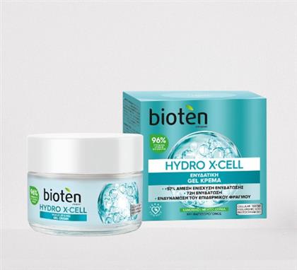 Bioten Hydro X-Cell 72ωρο Ενυδατικό Gel Προσώπου Ημέρας για Κανονικές/Μικτές Επιδερμίδες 50ml από το ΑΒ Βασιλόπουλος
