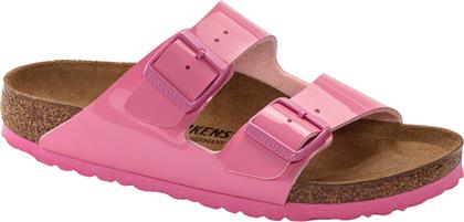 Birkenstock Arizona Δερμάτινα Γυναικεία Σανδάλια Ανατομικά Patent Candy Pink από το MyShoe